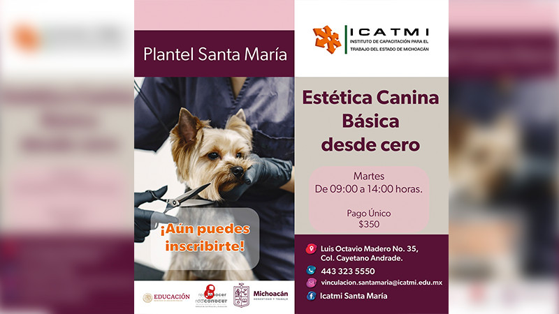 Ofrece Icatmi en Morelia 4 nuevos cursos de capacitación