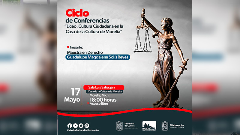 Invita Secum a ciclo de conferencias gratuitas en materia de derecho 