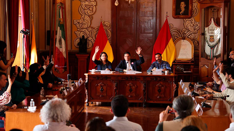 Ayuntamiento de Morelia elige recipiendarios de la presea “José María Morelos”  