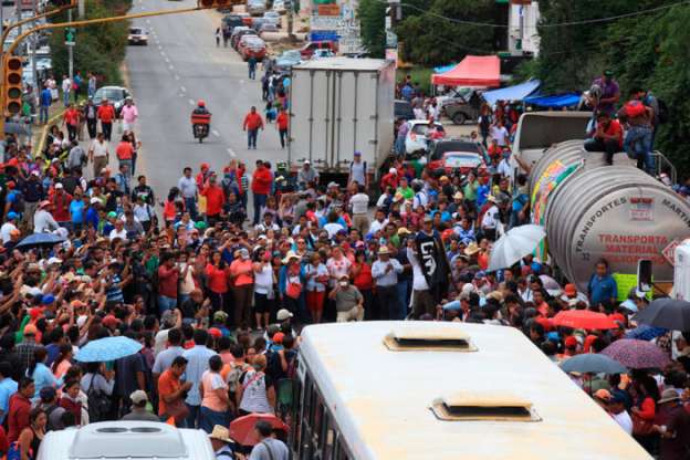 A mil millones de pesos las pérdidas ante manifestaciones de la CNTE en el estado: Coparmex 