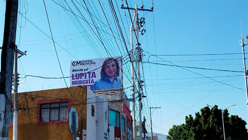 No hay delito electoral por espectaculares: Guadalupe Murguía 