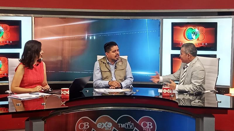 Roberto Pantoja Arzola en entrevista con CB90 platicó sobre al avance de los programas sociales en Michoacán 
