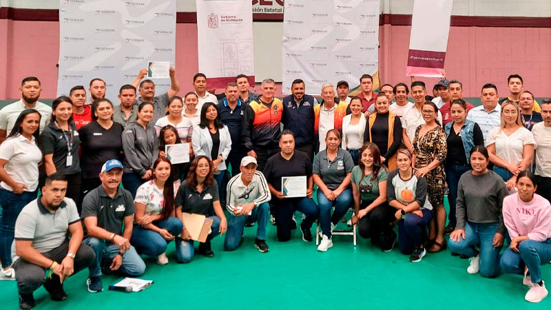CEDEM realiza en Michoacán capacitación para directores del Deporte Municipal 