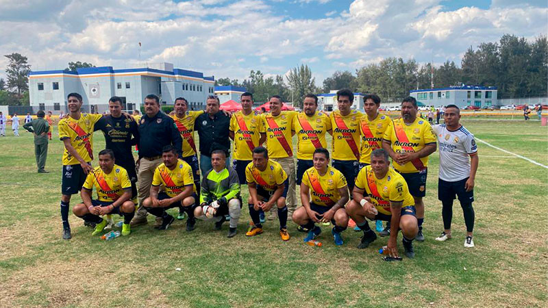 Torneo FUT-FGE: se enfrentan Coordinación de Policía de Investigación Vs Inteligencia, final 2-1