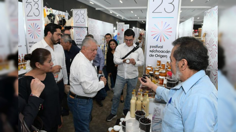 Promueve IMPI registro de marca en el Festival Michoacán de Origen