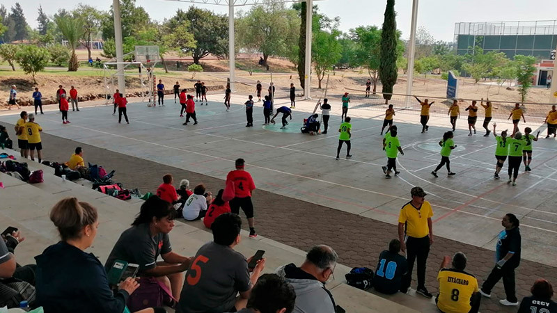 Con segunda jornada del Torneo Nacional de Cachibol, festejan a Morelia en su 482 aniversario