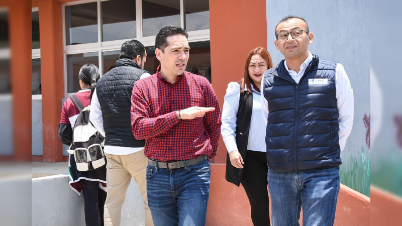 Gobierno de Michoacán agiliza trámites de infraestructura educativa ante el Inifed