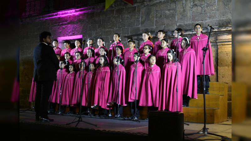Niños Cantores hacen brillar a Morelia con concierto virreinal 