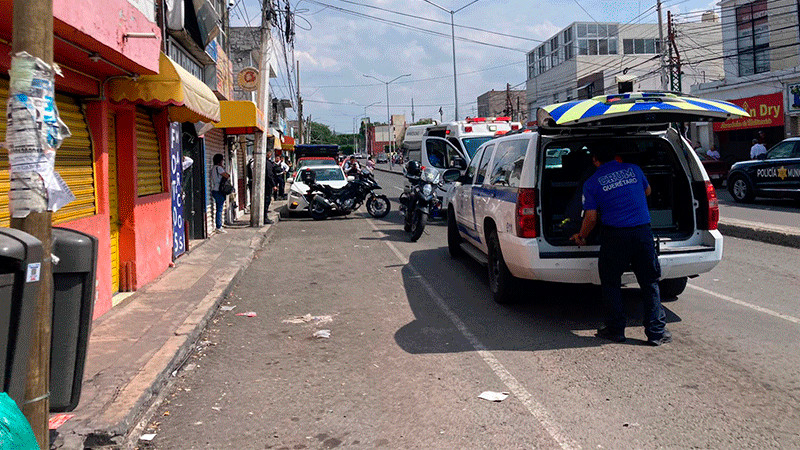 Hombre hiere a su esposa e hijo con arma de fuego en la colonia Palmas, en Querétaro  