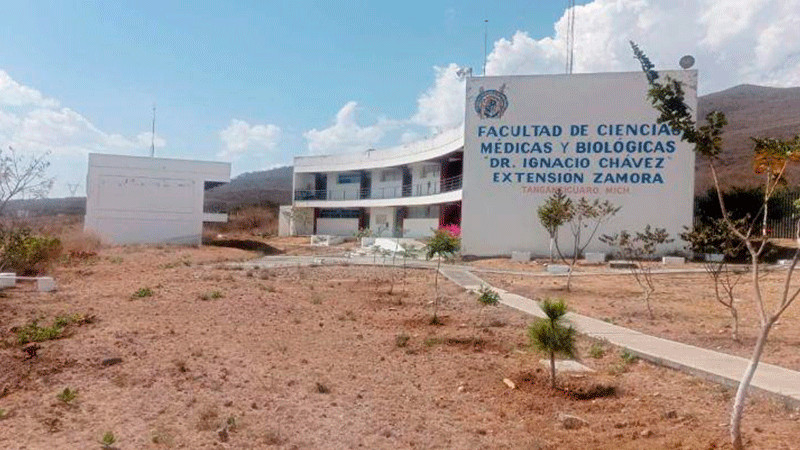 El estudiantado de la extensión de la Facultad de Medicina en Tangancícuaro contará con mejores instalaciones 