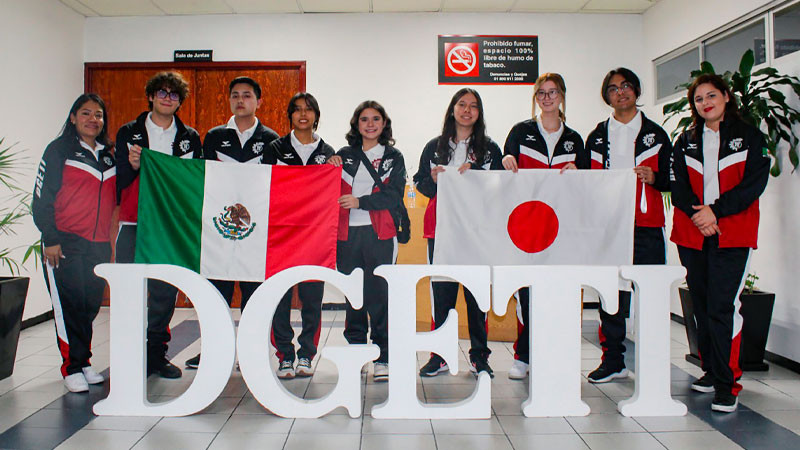 Mexicanos participan en programa de intercambio Sakura de Ciencias para Preparatoria 2023, en Japón 