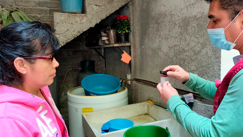 Mantendrá Salud Michoacán brigadas de salud en Cuitzeo por incendio en basurero municipal