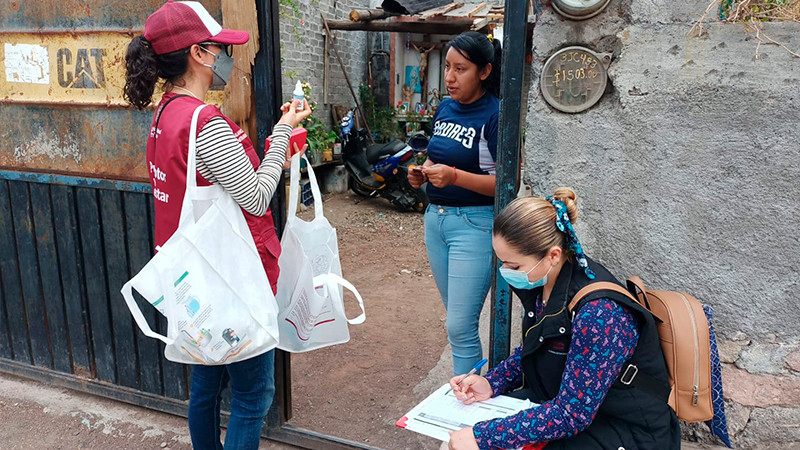 Mantendrá Salud Michoacán brigadas de salud en Cuitzeo por incendio en basurero municipal