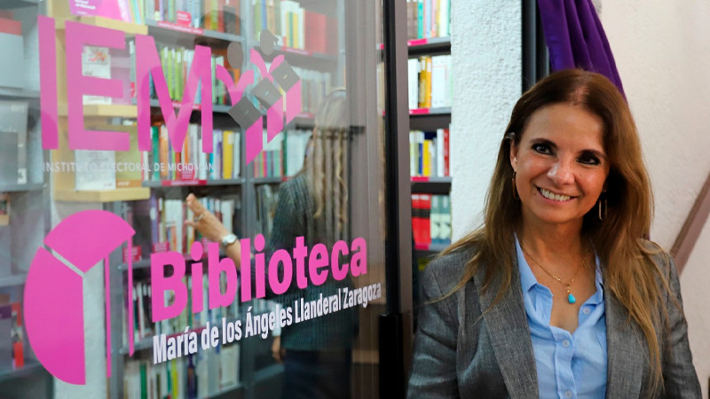 Biblioteca del IEM llevará el nombre de María de los Ángeles Llanderal Zaragoza