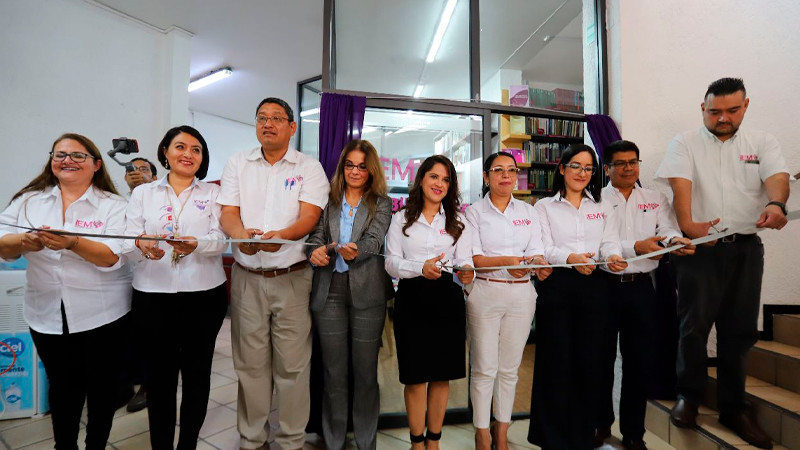 Biblioteca del IEM llevará el nombre de María de los Ángeles Llanderal Zaragoza