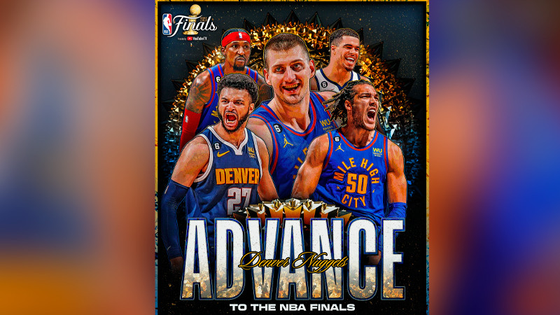 Los Denver Nuggets barren a los Lakers de LeBron James; avanzan a las Finales de la NBA 