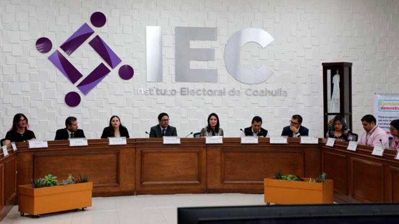 Garantizarán INE e IEC voto de personas con discapacidad, diversidad sexual y género en elecciones de Coahuila 
