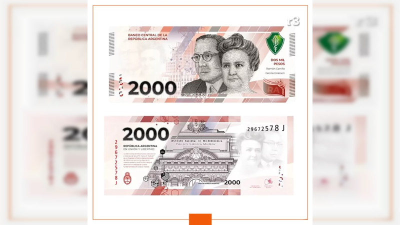 Anuncia Argentina nuevo billete de 2 mil pesos, por alta inflación 