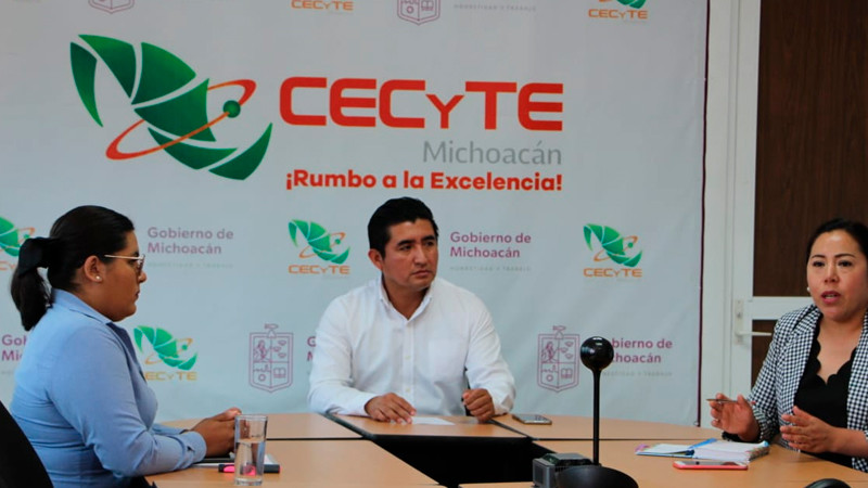 Acercará Cecytem a sus estudiantes oferta educativa de la UMSNH 