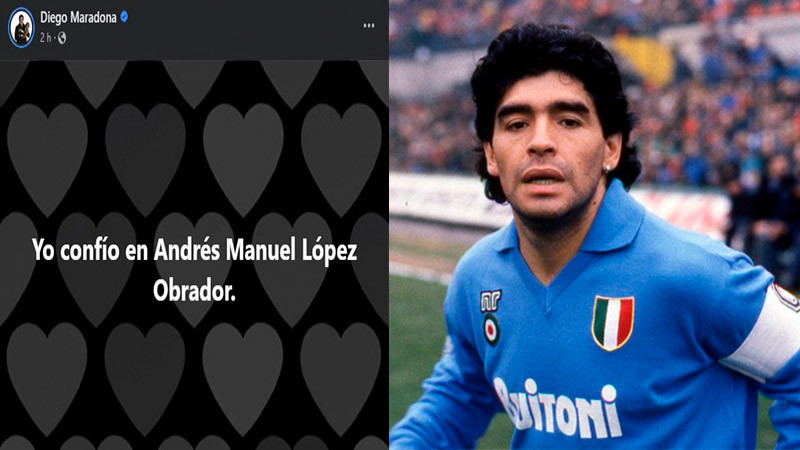 Hackean cuenta de Maradona en Facebook