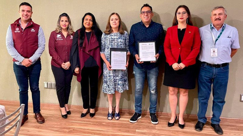 Conalep Michoacán y AHMEMAC firman convenio para impulsar Educación Dual