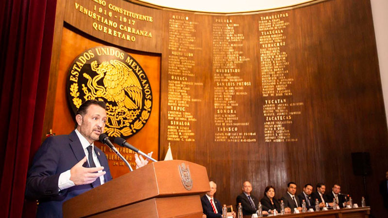 Querétaro, primer lugar en paz social en el país: Gobernador 