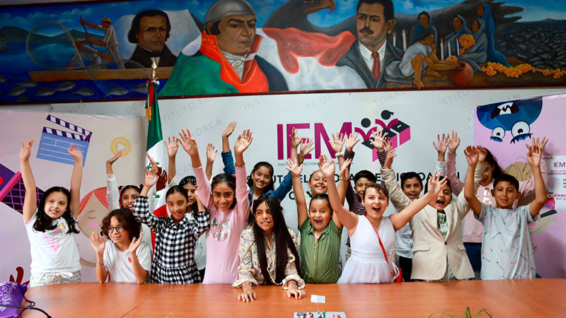 Sesiona el consejo electoral infantil 2023 y alzan la voz por el cuidado del medio ambiente