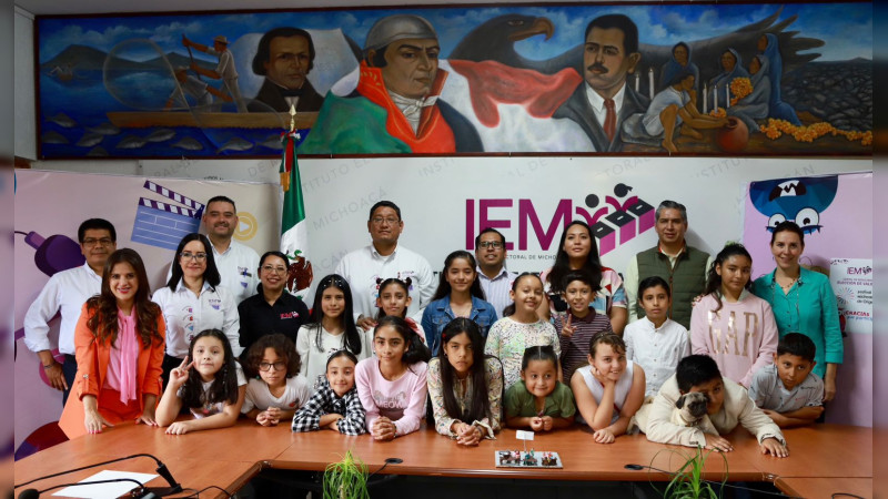 Sesiona el consejo electoral infantil 2023 y alzan la voz por el cuidado del medio ambiente