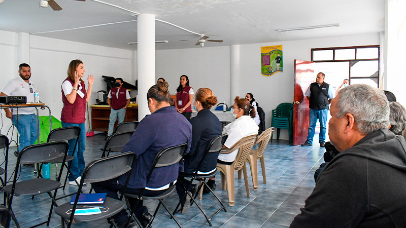 Forma Salud Michoacán a personal médico de Ciudad Hidalgo en atención a la salud mental