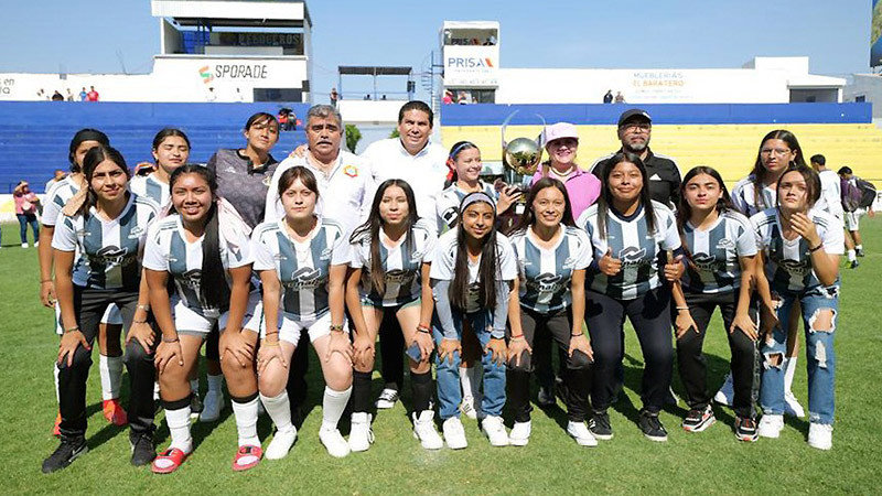 Alumnas del Conalep La Piedad se coronan en la Copa Presidencia Municipal 