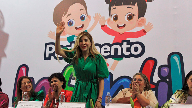 Parlamento Infantil Incluyente  2023 una oportunidad para cumplir sueños: Belinda Hurtado 