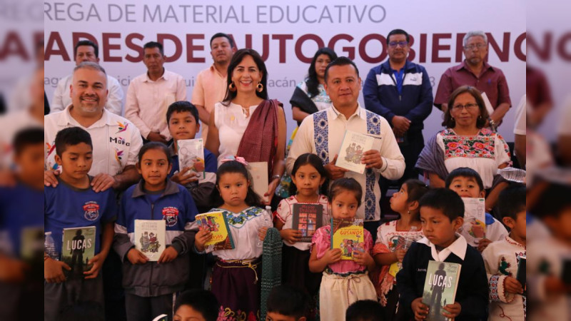 SEE fortalece la educación en comunidades de Michoacán con autogobierno 