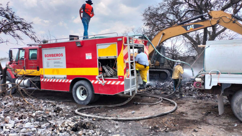 Detectados 32 casos de conjuntivitis tras incendio en basurero de Cuitzeo, informa SSM 