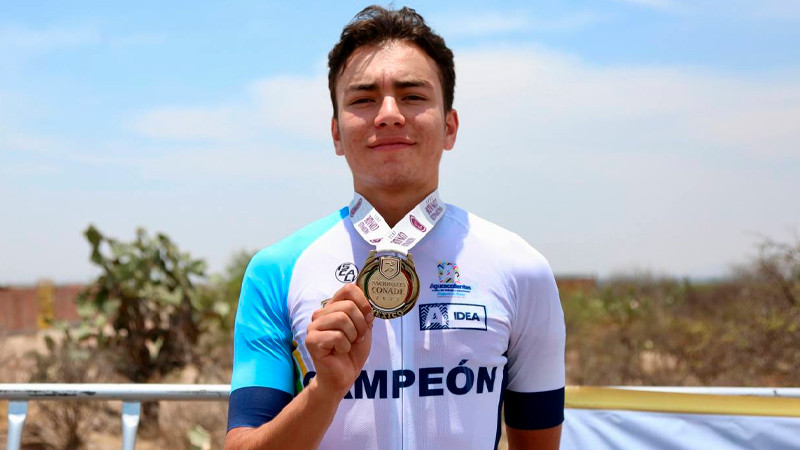 Oro y plata para Michoacán en ciclismo y polo acuático de Nacionales Conade 2023