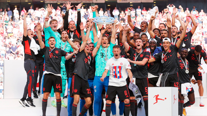 Bayern Múnich es campeón de la Bundesliga por undécima vez consecutiva 