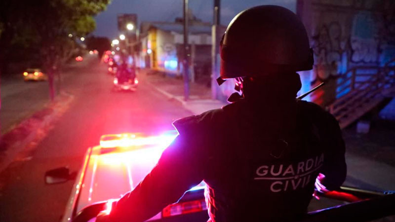 Tras operativos en colonias de Morelia para la disuasión del delito detienen a 7