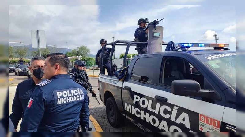 Rescatan a tres secuestrados tras balacera en La Basilia y detienen a 8 plagiarios en Uruapan  