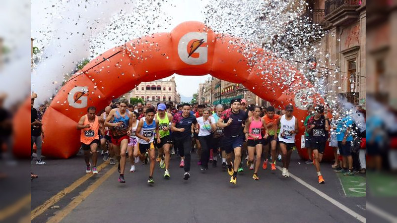 Un éxito la 6ta Carrera Nocturna Morelia Corre