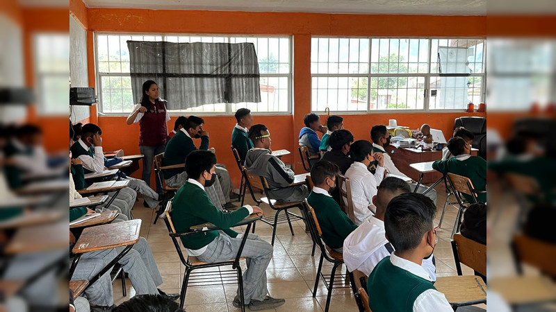 Mantiene Salud Michoacán acciones para el cuidado de la salud mental en jóvenes