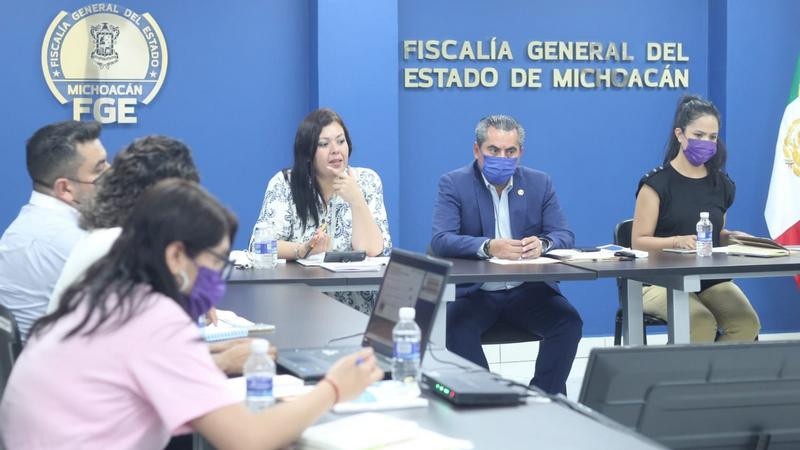  FGE y Seimujer acuerdan fortalecer atención hacia la violencia de genero en Michoacán 