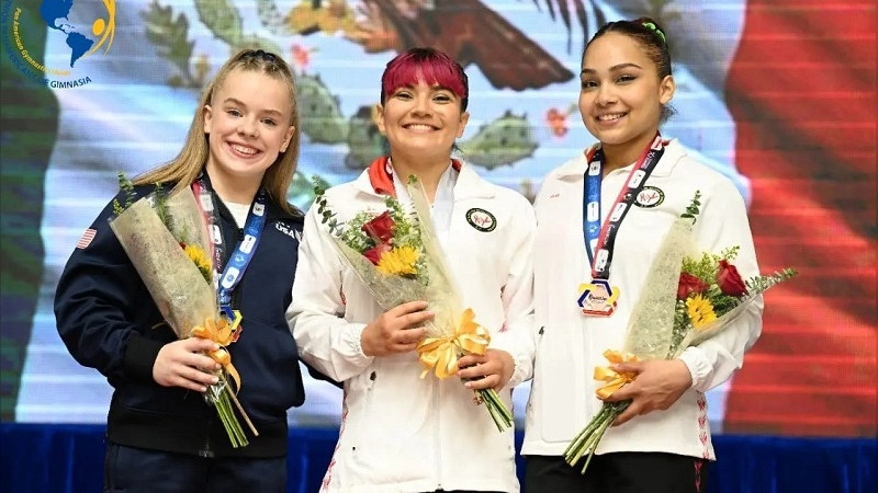 Gimnasia artística femenil logra clasificación al Mundial y Juegos Panamericanos 