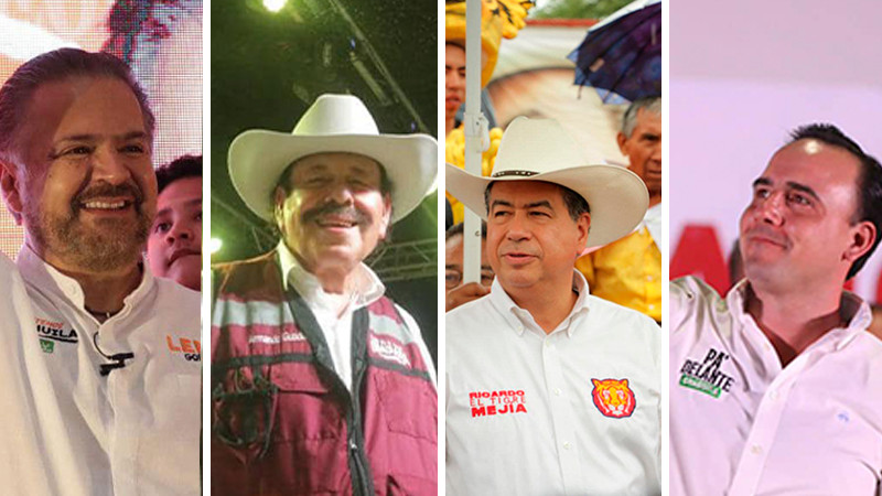 Candidatos por la gubernatura de Coahuila inician cierres de campañas  