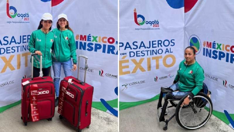 México va con 84 deportistas a Parapanamericanos Juveniles Bogotá 2023 