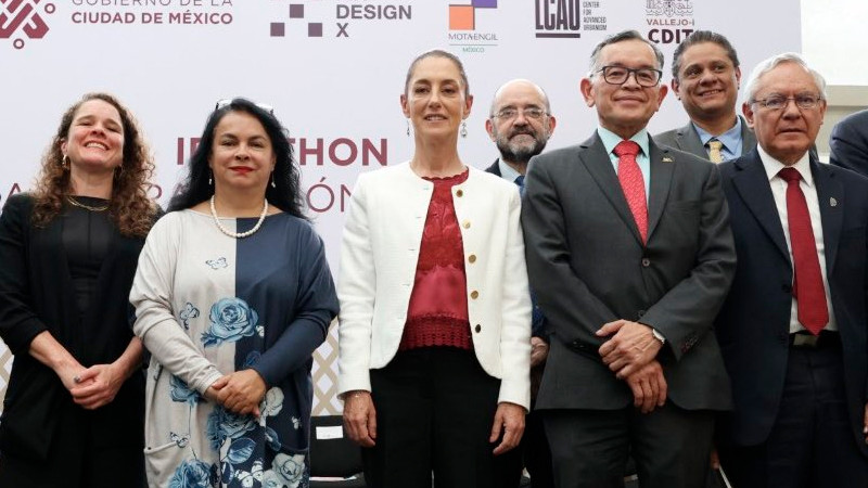 Sheinbaum inaugura el “Ideathon” en la CDMX 