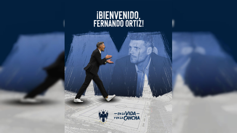 Fernando Ortiz, nuevo director técnico del Monterrey