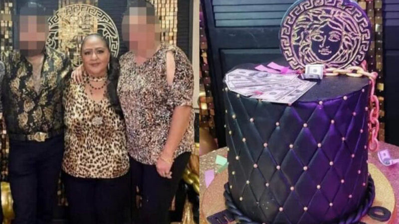 Regidora del Partido Verde realiza fiesta con temática de narcotráfico para su hijo en San Luis Potosí