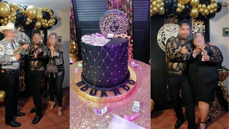 Regidora del Partido Verde realiza fiesta con temática de narcotráfico para su hijo en San Luis Potosí