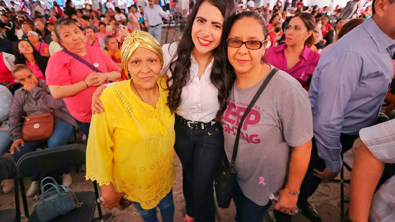 Programa de apoyo a mujeres con cáncer en Michoacán, único en el país: Sedebi
