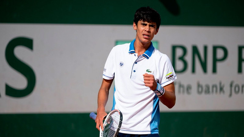 Mexicano Rodrigo Pacheco número uno del mundo en tenis juvenil 