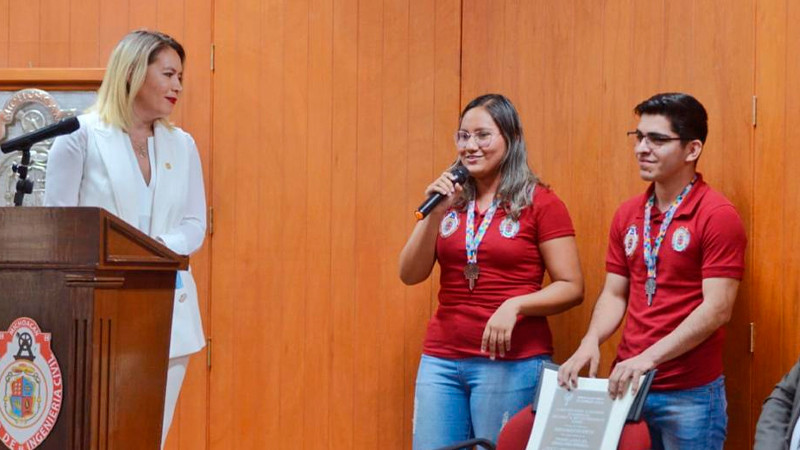 UMSNH obtiene Primer Lugar en Medallero en la XXXIX Olimpiada Nacional de Estudiantes de Ingeniería Civil